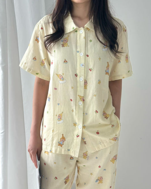 Twinkle Dream Pajamas Set (Short Sleeve with Long Pants)