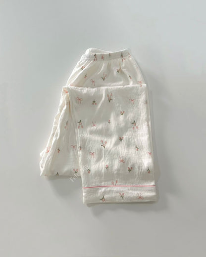 Floral Long Pajamas Pants