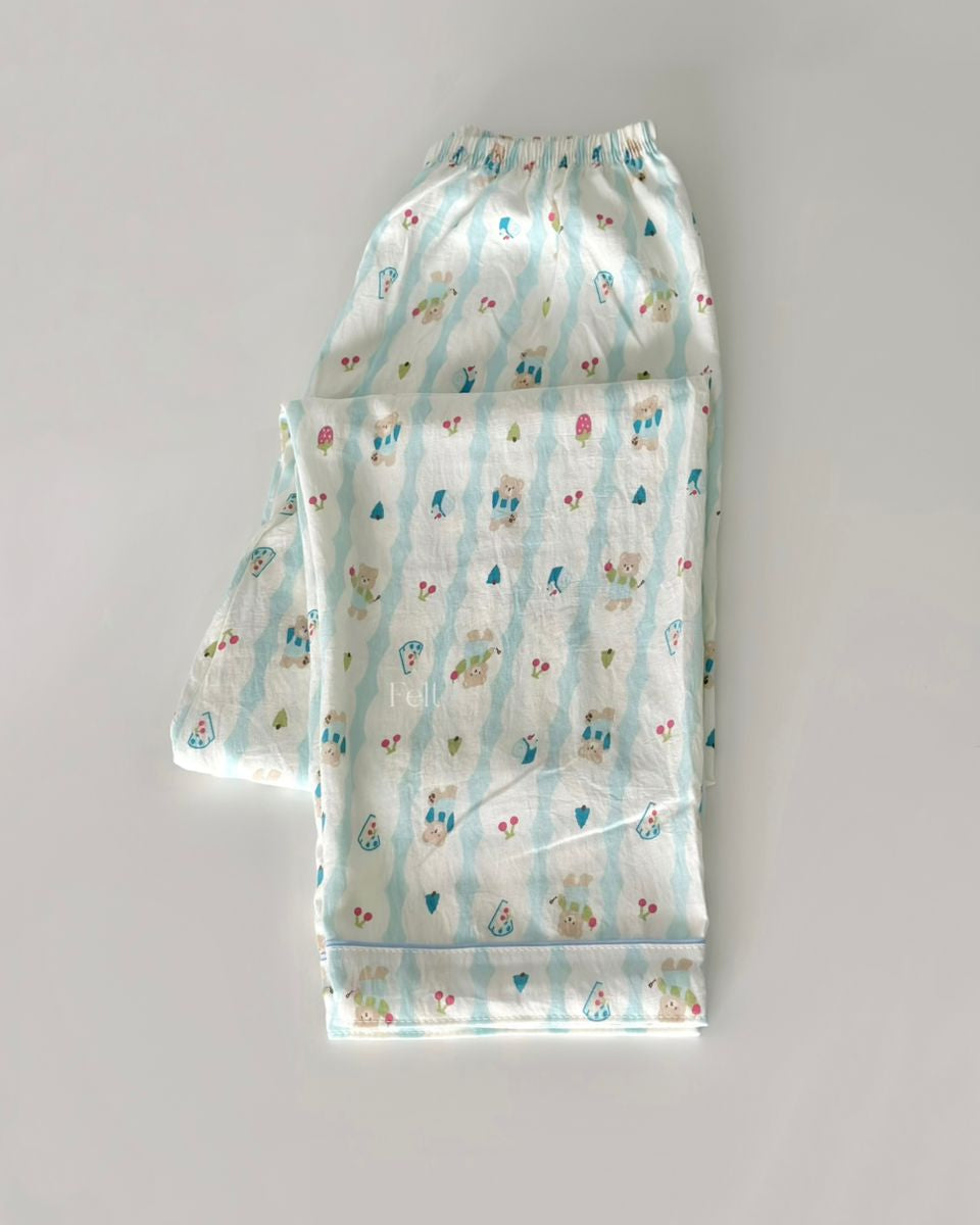 Little Cake Bear Long Pajamas Pants