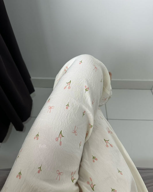 Floral Long Pajamas Pants