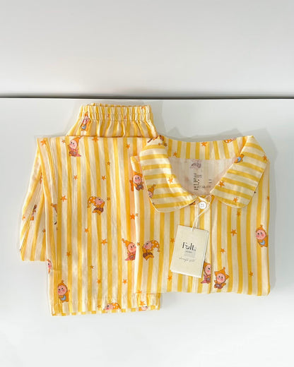 Twinkle Twinkle Pajamas Set (Short Sleeve with Long Pants)