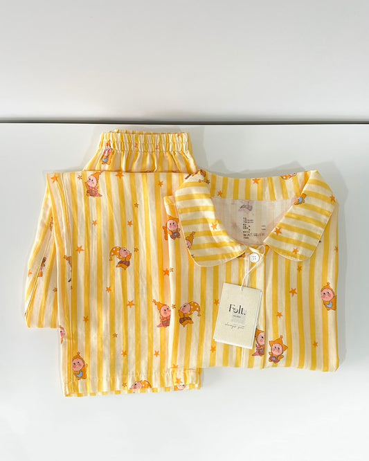 Twinkle Twinkle Pajamas Set (Short Sleeve with Long Pants)