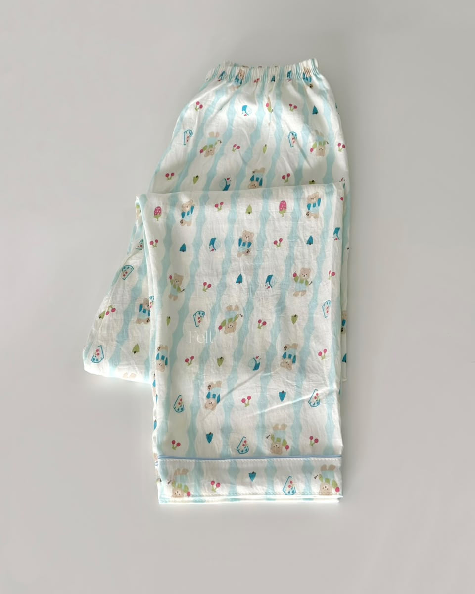 Little Cake Bear Long Pajamas Pants