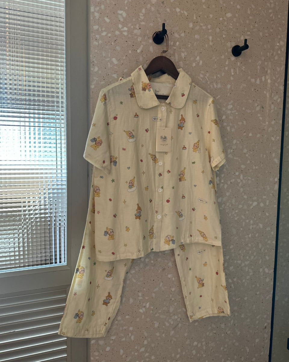 Twinkle Dream Pajamas Set (Short Sleeve with Long Pants)