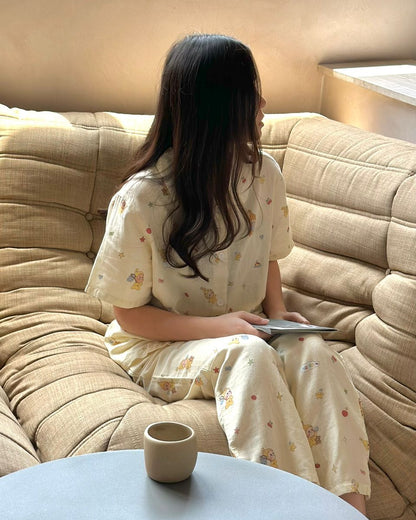 Twinkle Dream Pajamas Set (Short Sleeve with Long Pants)