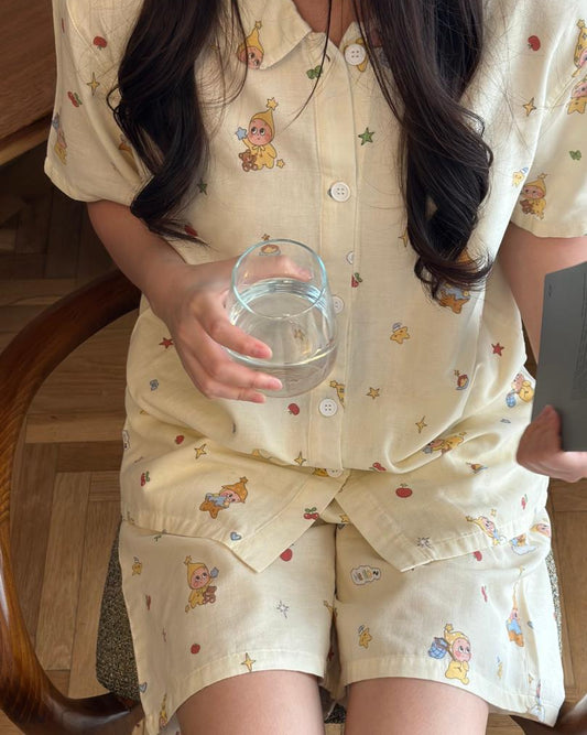 Twinkle Dream Pajamas Set (Short Sleeve with Short Pants)