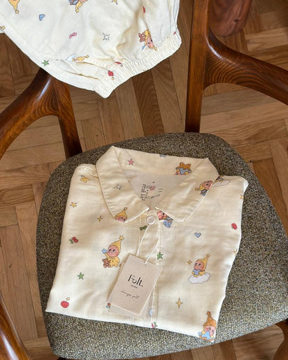 Twinkle Dream Pajamas Set (Short Sleeve with Short Pants)