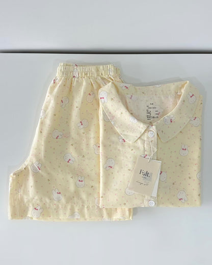 Miffy Pajamas Set (Short Sleeve with Short Pants)